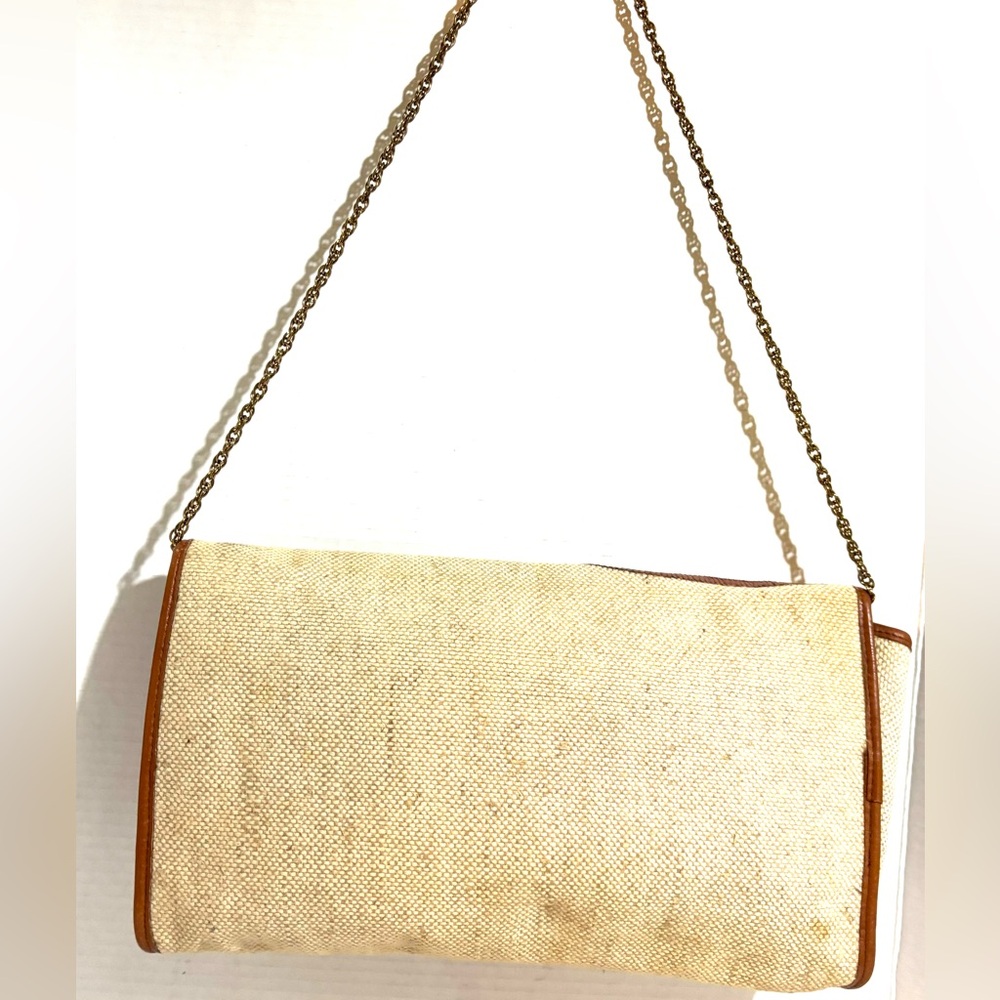 Vi Elegant Multicolor patchwork canvas/ leather C… - image 2